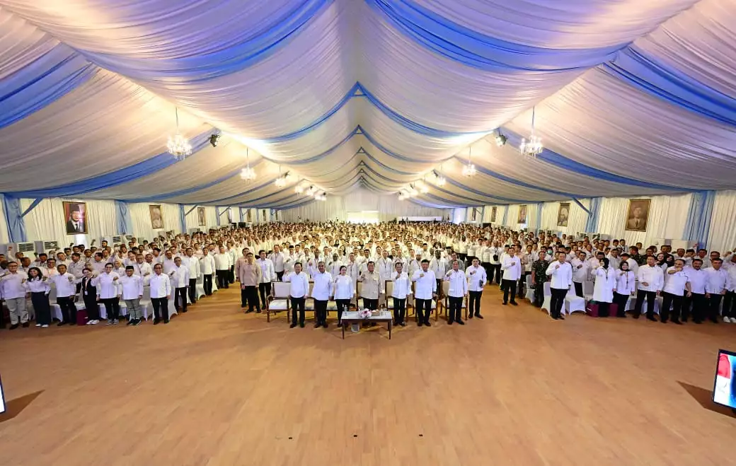 Kasau Hadiri Penutupan Retreat Kepala Daerah, Perkuat Sinergi untuk Pembangunan Nasional