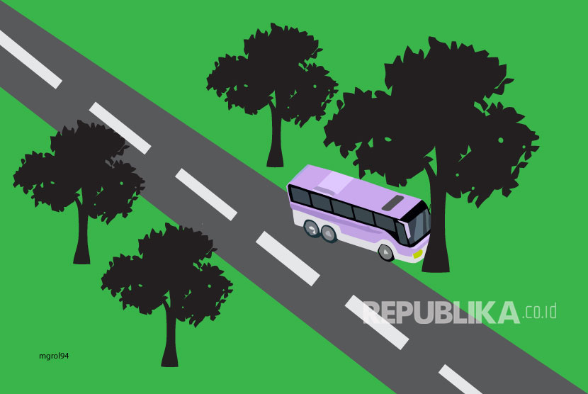 Polisi Tahan Sopir Bus Ugal-ugalan Lindas Pengendara Motor di Cianjur