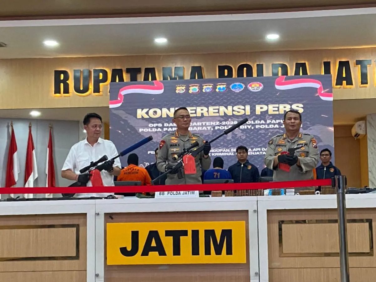 Tersangka Komplotan Penjual Senjata Asal Bojonegoro ke KKB Papua Terancam Hukuman Mati