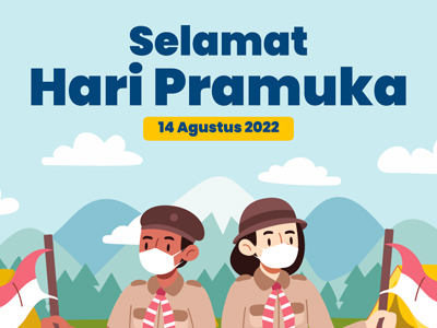Media Sosial: Selamat Hari Pramuka 14 Agustus 2022