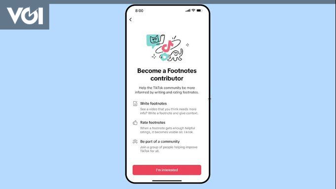 TikTok Uji Coba Fitur Footnotes di AS, Mirip Community Notes Milik X