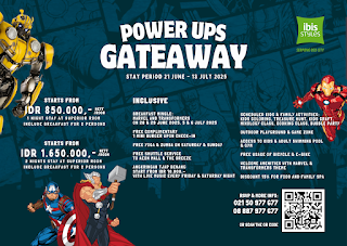 Power Ups Gateaway Menginap saat Liburan Sekolah Bertema Superhero di ibis Styles Serpong BSD City