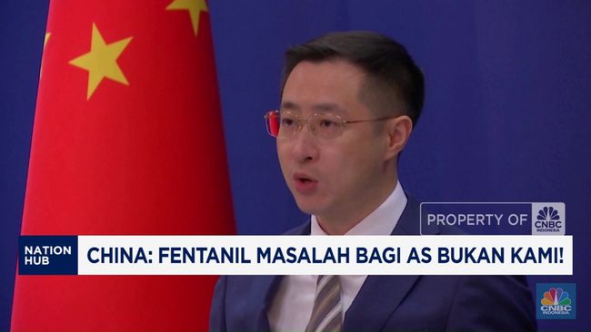 China Tegaskan Fentanil Hanya Masalah Bagi AS