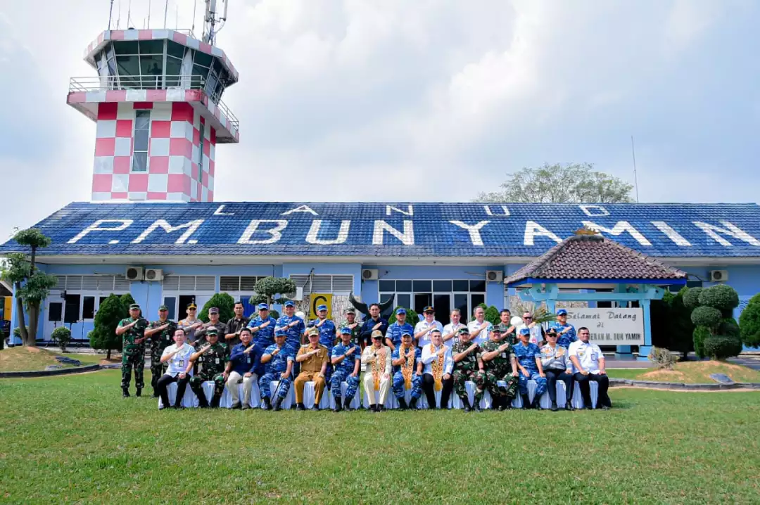 Kasau Tinjau Aset di Lampung, Lanud BNY Siap Naik Status