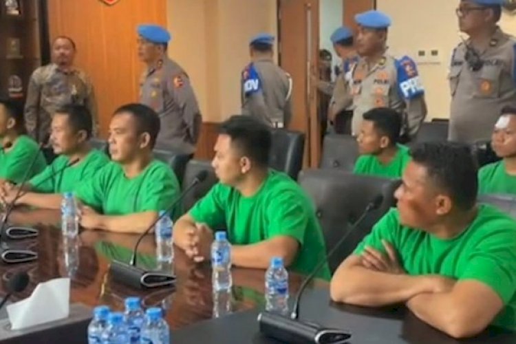 Tujuh Anggota Brimob Pelindas Affan Kurniawan Ditahan