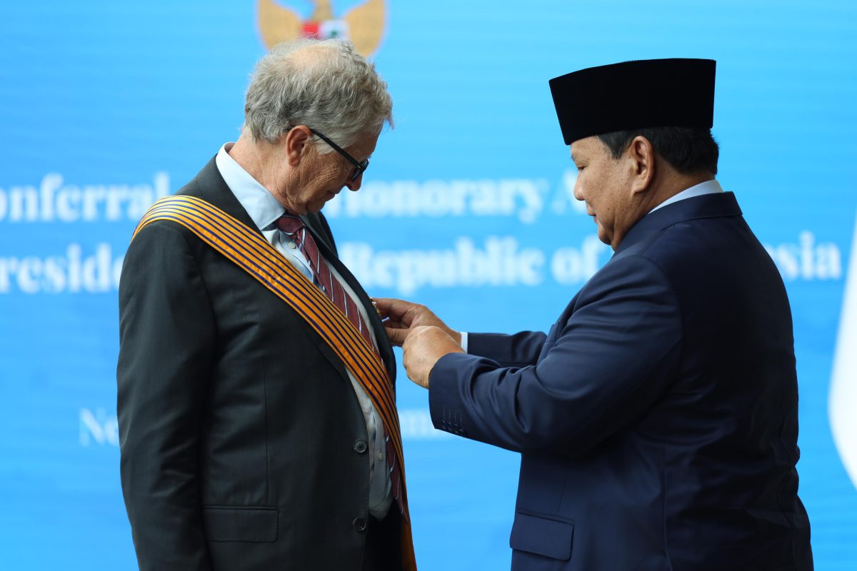 Prabowo Anugerahkan Bintang Jasa Utama untuk Bill Gates