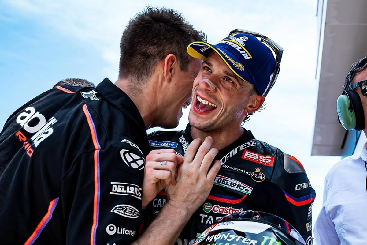 Gagal Finis Usai Tabrak Marc Marquez di Sirkuit Mandalika, Marco Bezzecchi Tetap Optimistis Rebut Posisi 3 Klasemen MotoGP 2025 : Okezone Sports