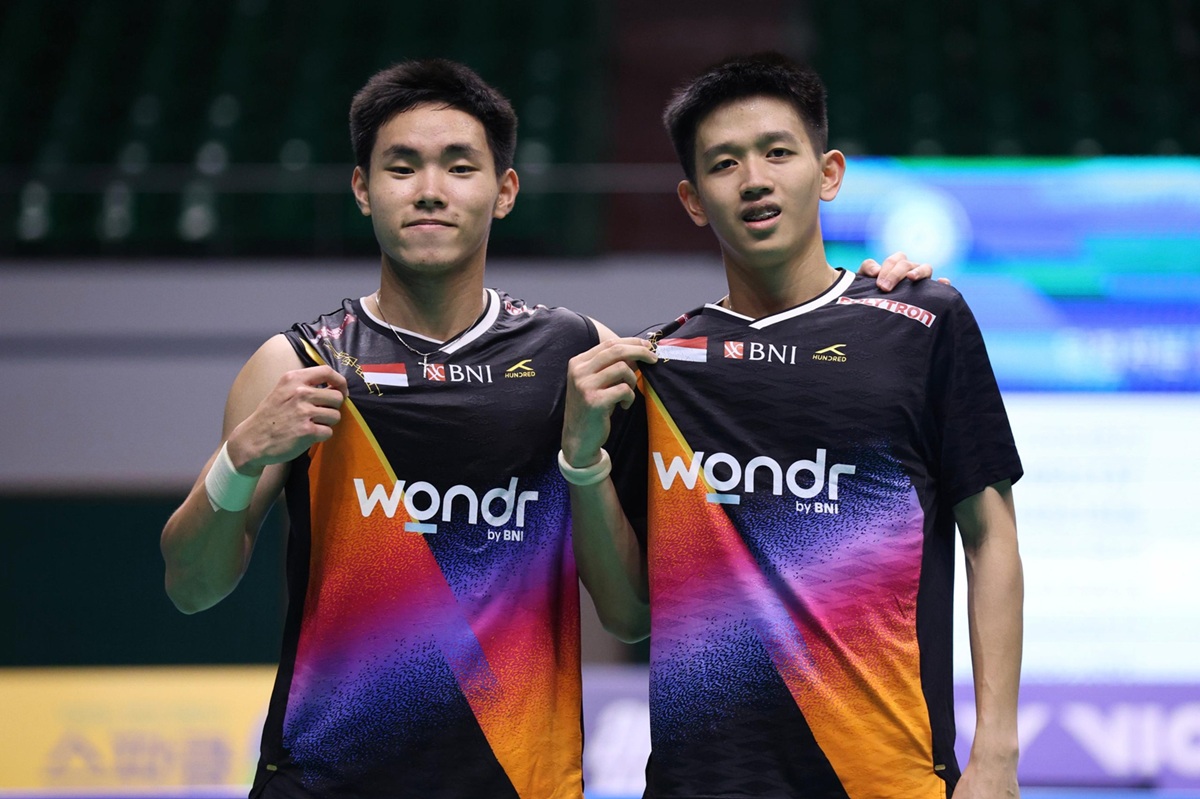 Adu Ranking Raymon Indra Nikolaus Joaquin vs Lee Jong Min Wang Chan Jelang Final Korea Masters 2025, bak Bumi dan Langit! : Okezone Sports