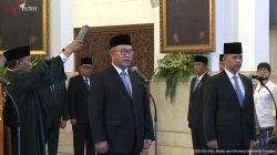 Prabowo Resmi Lantik Arif Satria Jadi Kepala BRIN Gantikan Tri Handoko