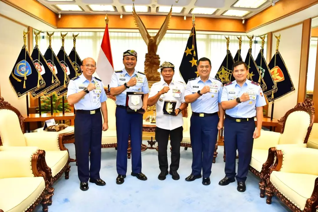 TNI AU dan Pemprov Kaltara Perkuat Sinergi Dukung Program MBG