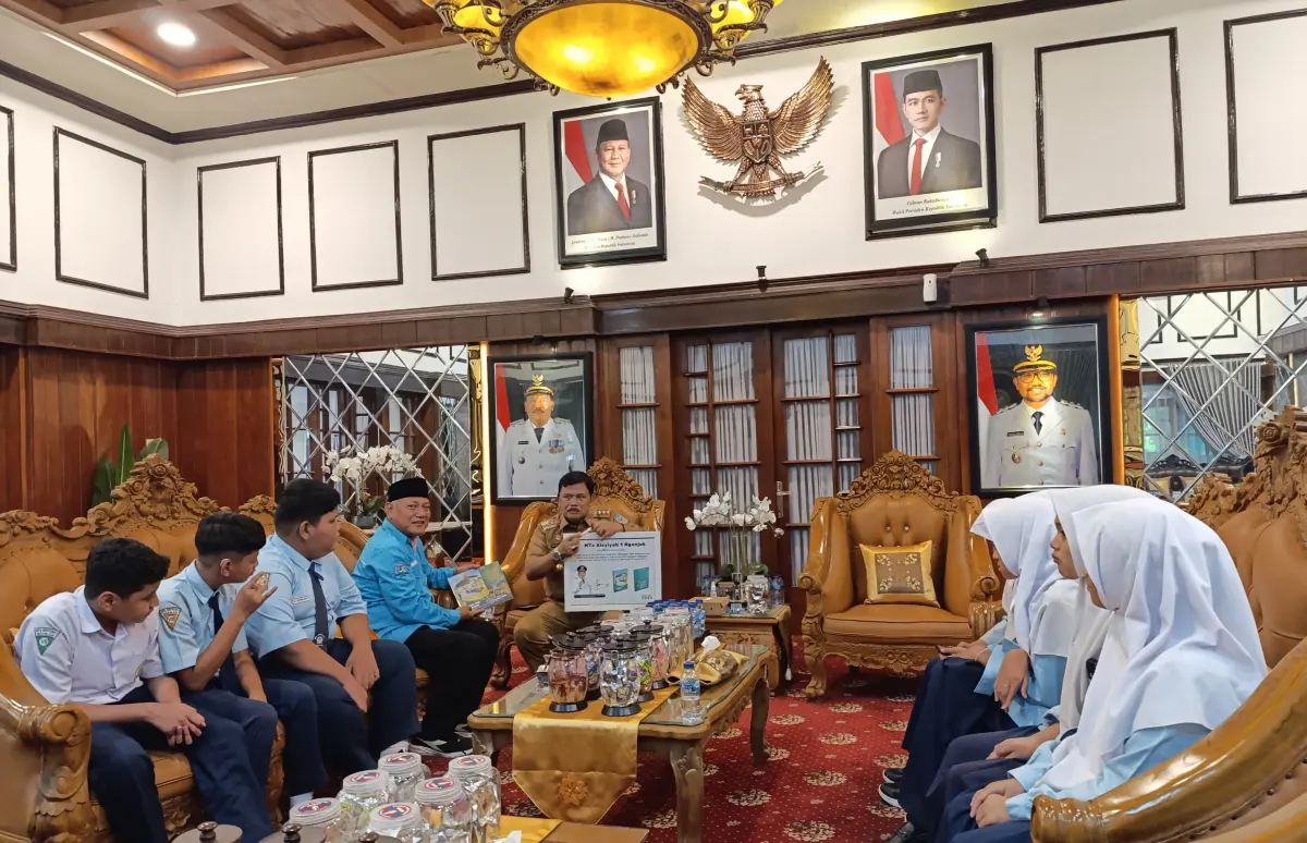 Pembekalan peserta Edu Trip MTs Aisyiyah 1 Nganjuk