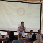 Sosialisasi Penataan lapak UMKM di kawasan CFD Kediri