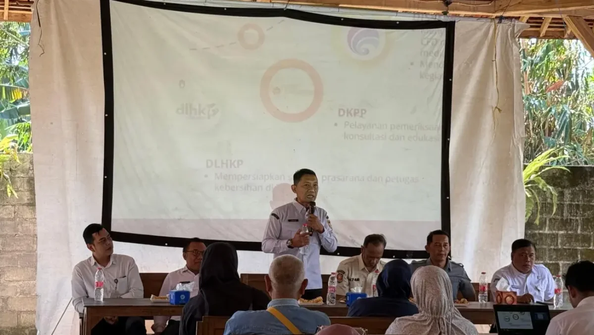 Sosialisasi Penataan lapak UMKM di kawasan CFD Kediri